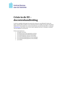 Crisis in de EU – docentenhandleiding