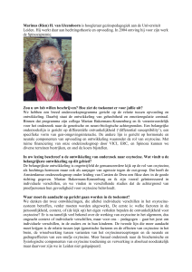 Interview Marinus van IJzendoorn (Universiteit Leiden)