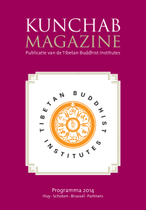 magazine - Tibetaans Instituut