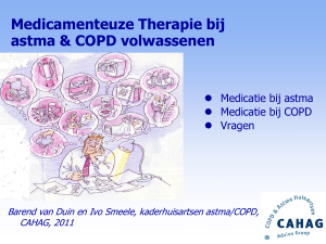 OWP Astma en COPD - Presentatie Therapie