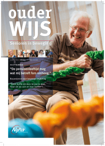 Senioren in beweging - Innovatiekring Dementie