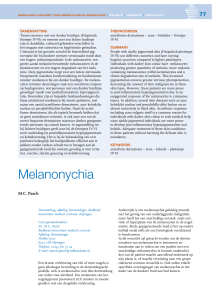 Melanonychia