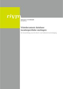 RIVM-briefrapport 711701095 Visiedocument database
