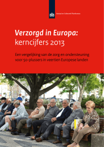 Verzorgd in Europa: kerncijfers 2013