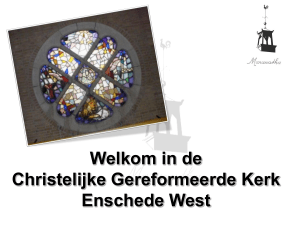 Slide 1 - CGK Enschede West