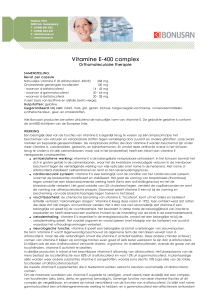 Vitamine E Vitamine E-400 complex 400 complex