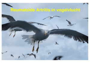 Reumatoide Artritis in vogelvlucht