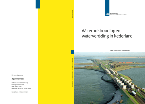 Waterhuishouding en waterverdeling in Nederland