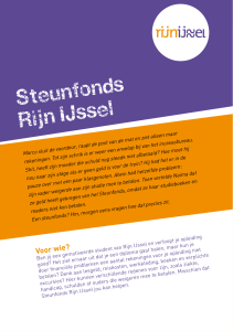 Steunfonds Rijn IJssel