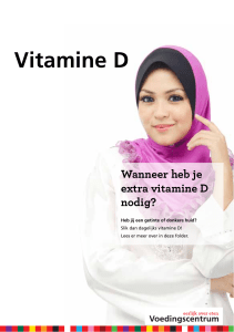 Vitamine D - Voedingscentrum