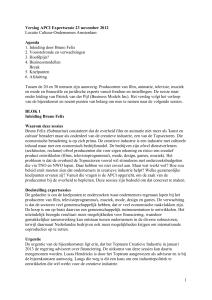 Verslag APCI Expertsessie 23 november 2012