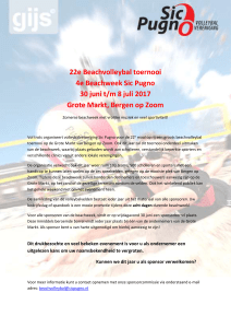 22e Beachvolleybal toernooi 4e Beachweek Sic Pugno 30 juni t/m 8