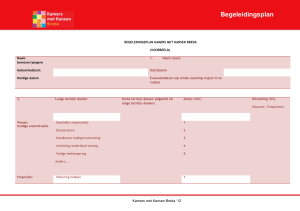 Voorbeeld persoonlijk begeleidingsplan jongere KMK Breda 2013