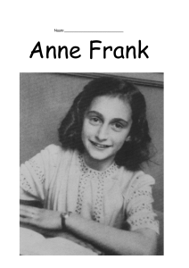 Anne Frank werkboekje