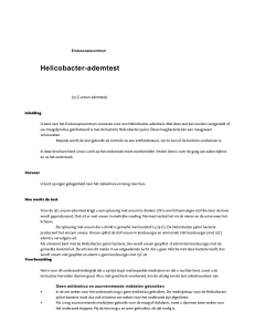 Helicobacter-ademtest