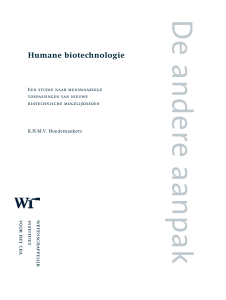 Humane biotechnologie