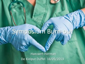 Symposium Burn-out - AZ Sint