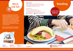 Voeding - Diabetesvereniging Nederland