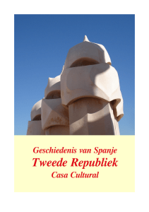 Tweede Republiek - Casa Cultural Spaanse cultuur