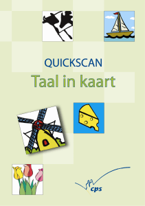 quickscan taalonderwijs