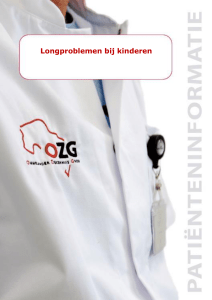 Longproblemen bij kinderen - Ommelander Ziekenhuis Groningen