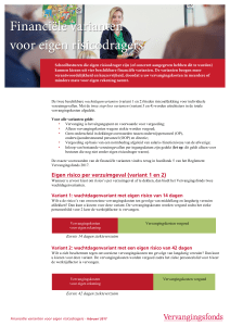 Factsheet financiële varianten (versie februari