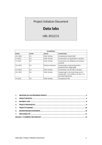 In het project `Datalabs` - Essentials 4 Data Support