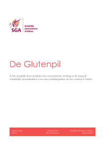De Glutenpil - Nederlandse Coeliakie Vereniging