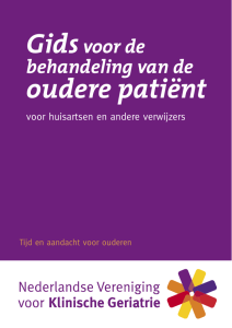oudere patiënt