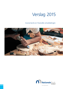 Verslag 2015 -Economische en financiële ontwikkelingen