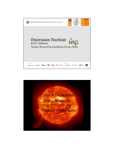 Schram - Presentatie Energy Delta Duurzaam Nucleair