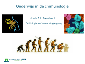 Onderwijs in de Immunologie