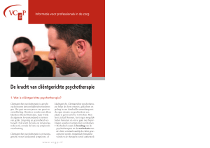 Informatie voor verwijzers over clientgerichte psychotherapie (pdf