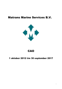 MATRANS MARINE SERVICES B.V. ttw