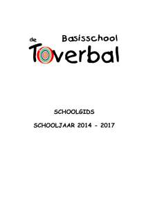 Schoolgids - Welkom bij De Toverbal