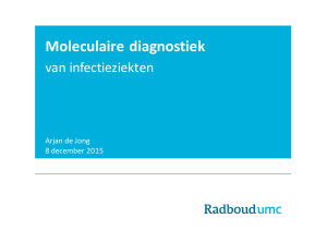 Praatje IC dec15 Moleculaire diagnostiek
