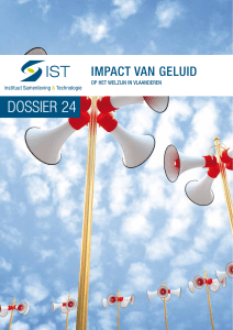 Dossier 24: Impact van geluid op het welzijn in Vlaanderen in PDF