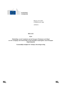 Gezamenlijk actieplan EU-Turkije: uitvoeringsverslag Periode: 17