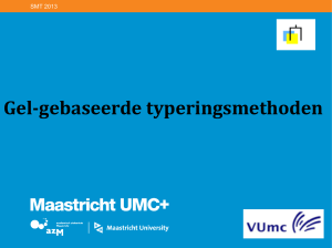 Gel-gebaseerde typeringsmethoden