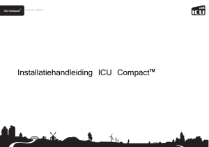 Handleiding ICU Compact