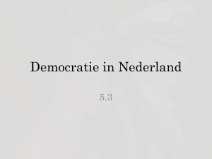 Democratie in Nederland