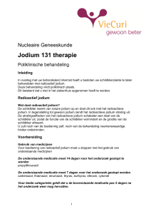 Jodium 131 therapie