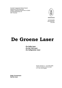 De Groene Laser