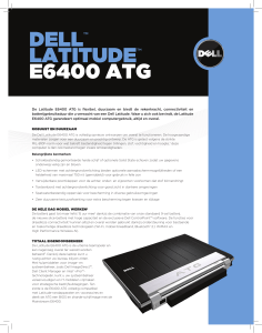 DELL™ LATITUDE™ E6400 ATG