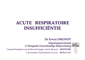 Acute respiratoire dysfunctie