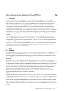 Staphylococcus aureus-infecties, inclusief MRSA A41