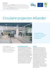 Circulaire projecten Alliander