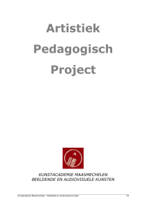 Artistiek Pedagogisch Project