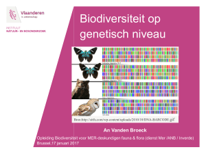 Biodiversiteit op genetisch niveau