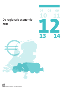 De regionale economie 2011